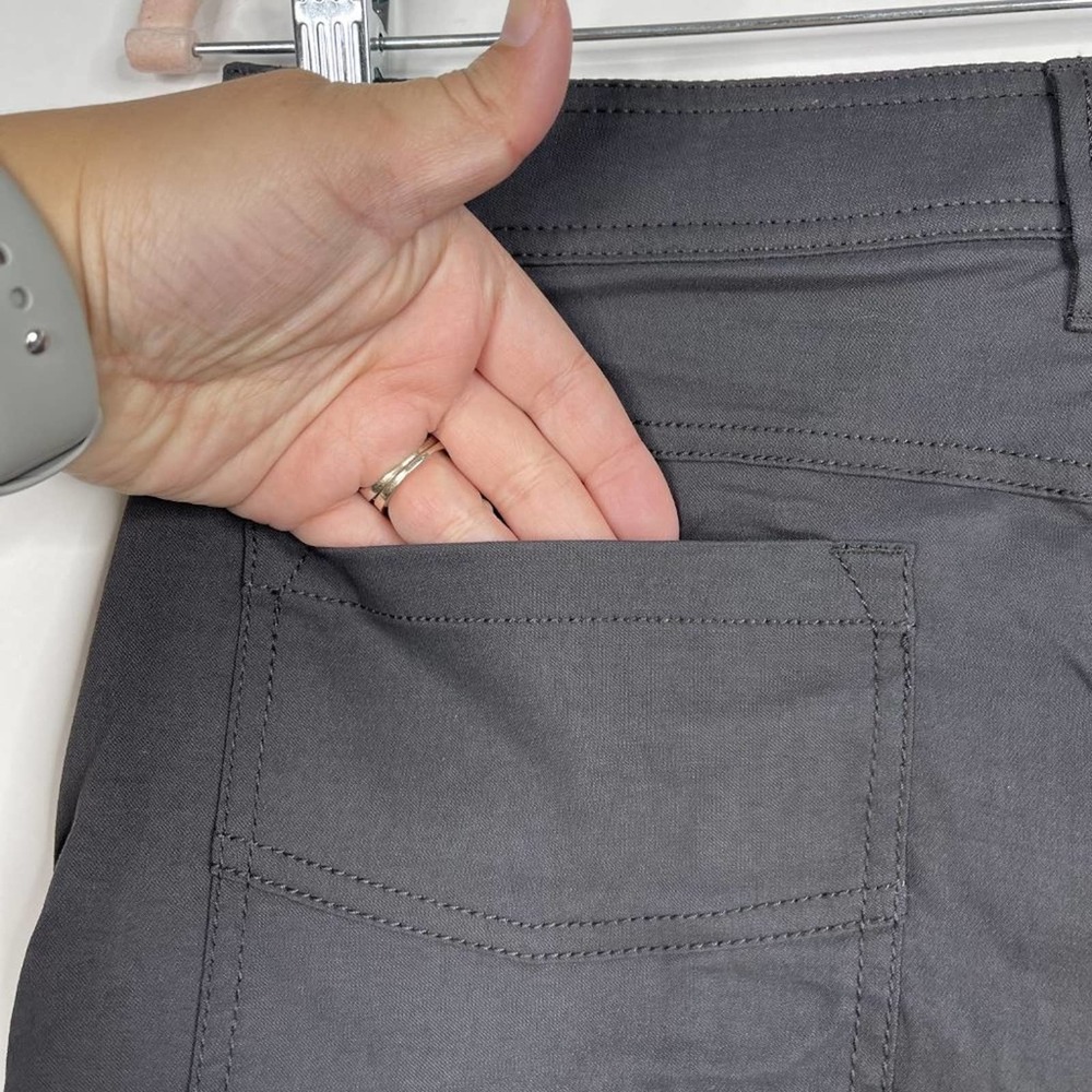 NWT prAna Brion Short 9" Inseam 30W Charcoal Abrasion Resistant Reinforced Rivet - Picture 8 of 15